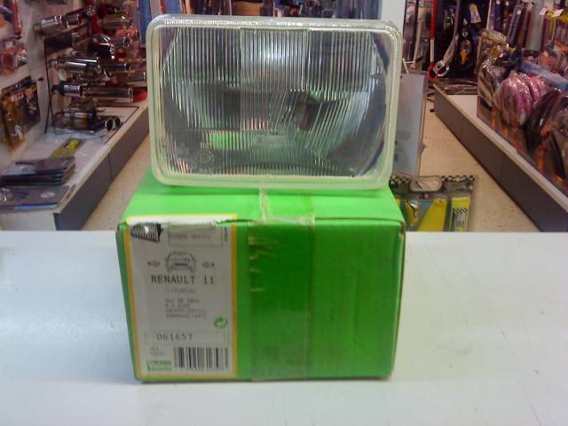 *OPTICA RENAULT R-9 Y R-11 DR/IZ CRUCE 061657 VALEO